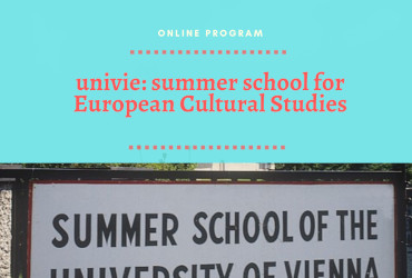 Љетна школа Универзитета у Бечу „Univie: summer school for European Cultural Studies - Art & History“