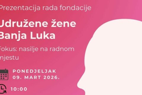 Prezentacija rada Fondacije Udružene žene