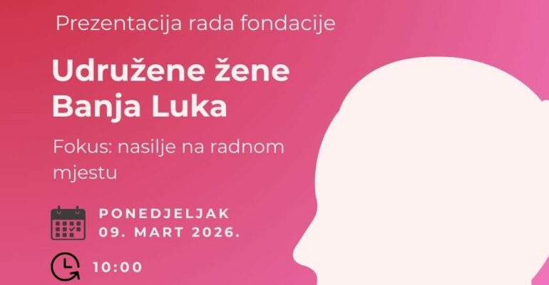 Prezentacija rada Fondacije Udružene žene